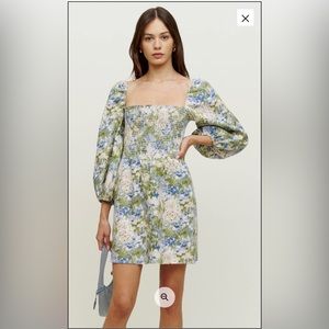 Reformation Greyson Linen Dress